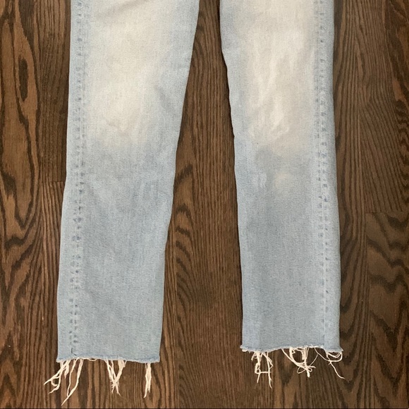 3x1 DIY High Waist Frayed Hem Jeans - Picture 3 of 8
